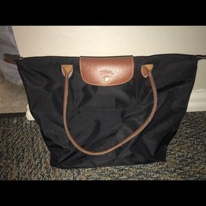Black long champ purse
